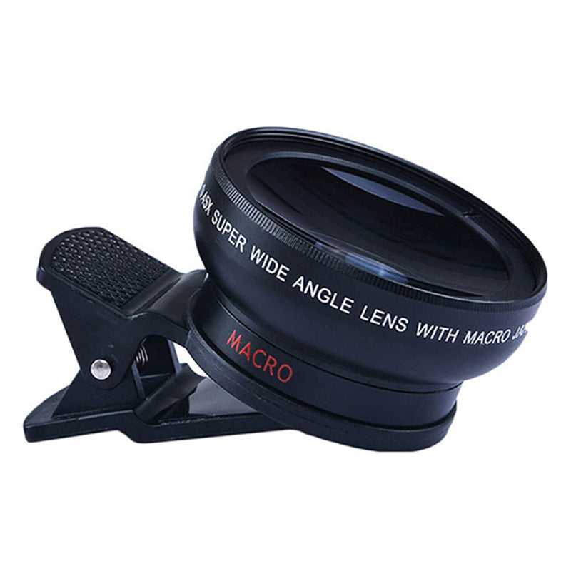 0.45X Wide Angle & 12.5X Macro Smartphone Camera Lens Kit - Best 37mm Lens — universal smartphone camera lens kit
