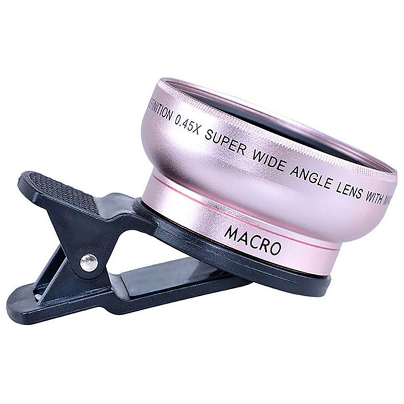 0.45X Wide Angle & 12.5X Macro Smartphone Camera Lens Kit - Best 37mm Lens — universal smartphone camera lens kit