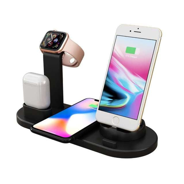 3-in-1 Wireless Charging Dock - Fast Charging for Multi Device