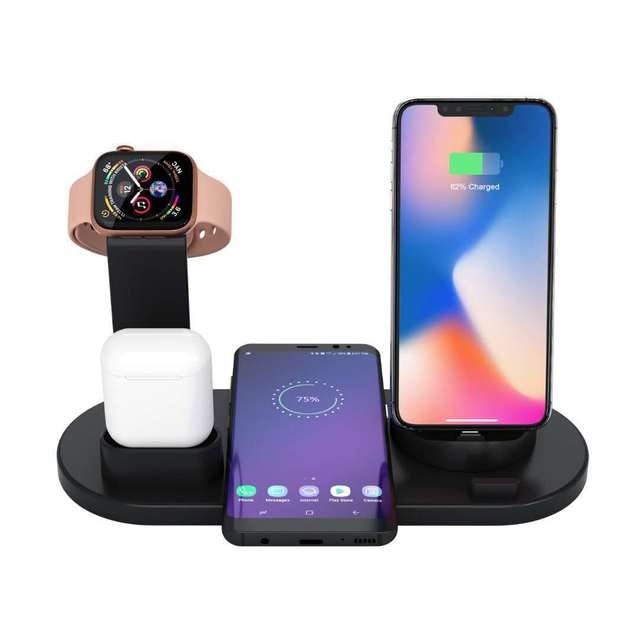 3-in-1 Wireless Charging Dock - Fast Charging for Multi Device