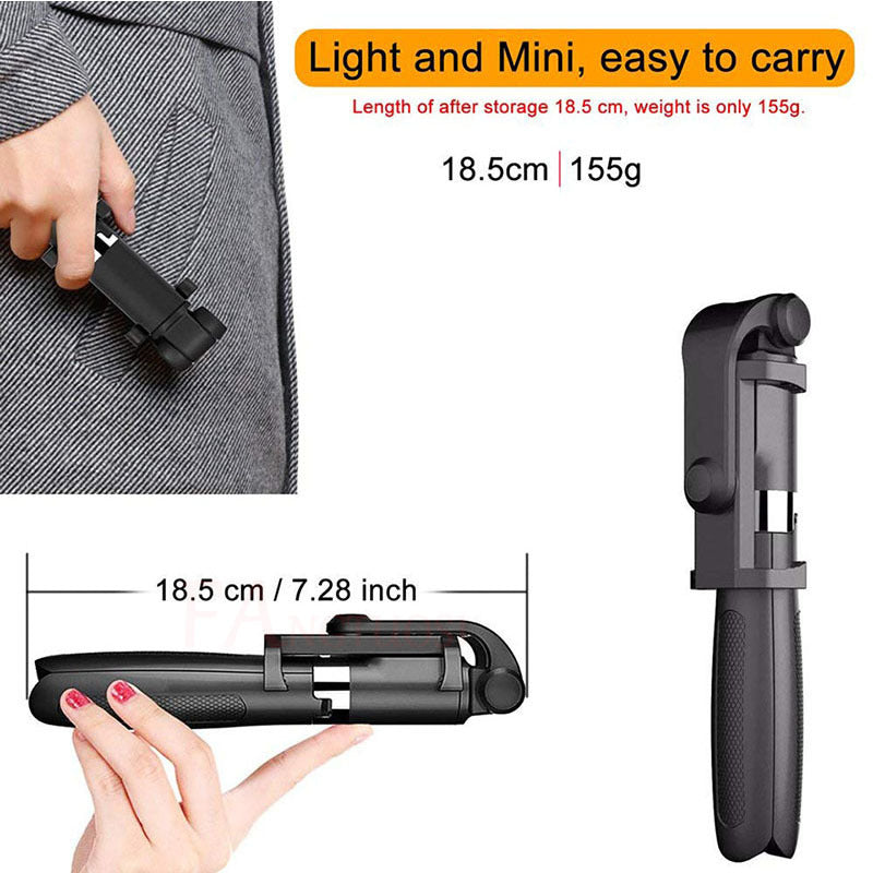 186-700mm Extendable Selfie Stick Tripod