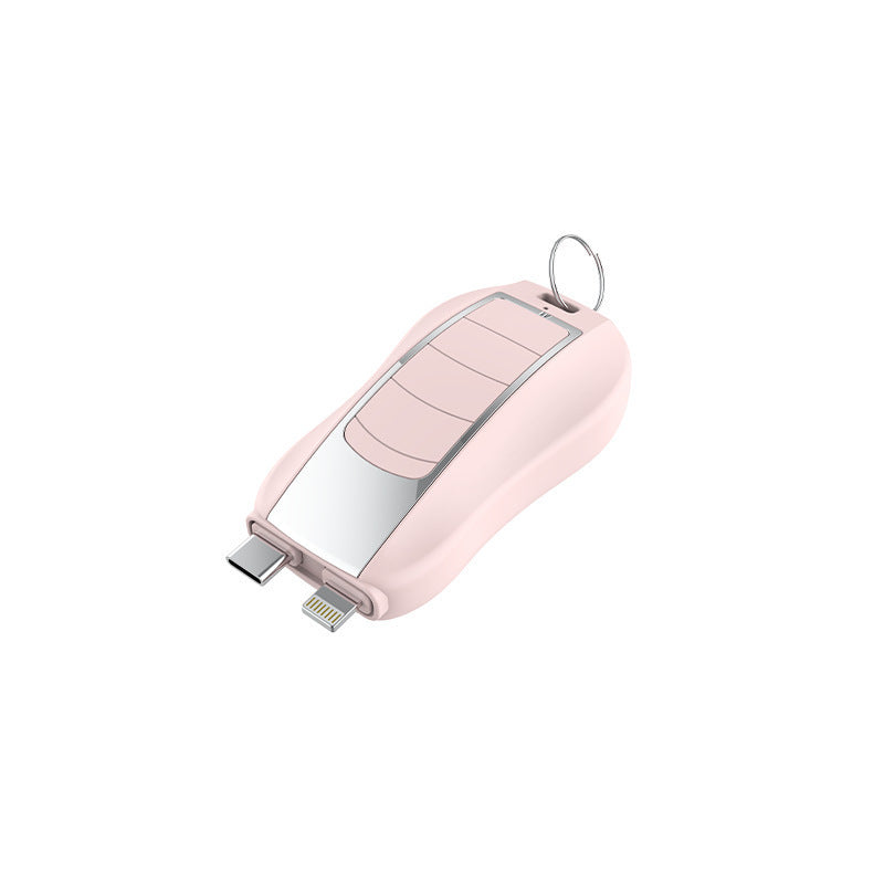 Keychain Power Bank 1500mAh - Compact Portable Charger by JEFF's Favorite Picks