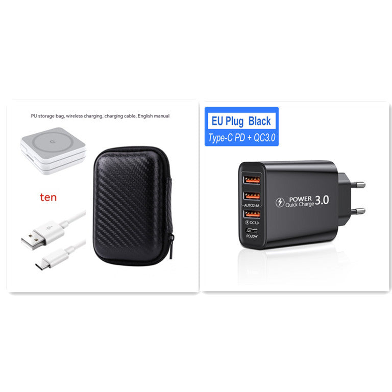 3 in 1 Wireless Charger Magnetic AirPods Smartwatch Phone Charger — 3-in-1 Wireless Charger