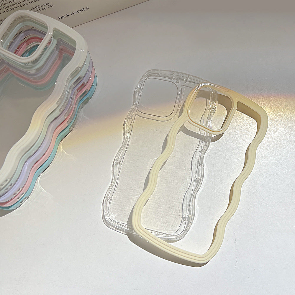 TPU Soft Wavy Edge Cases for iPhone 11, 12 and 13 - Stylish & Secure Protection