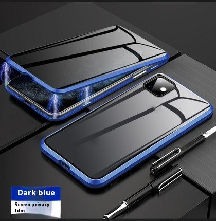 Magnetic Privacy Glass iPhone XR Case - 360° Anti-Peep Shield Protection