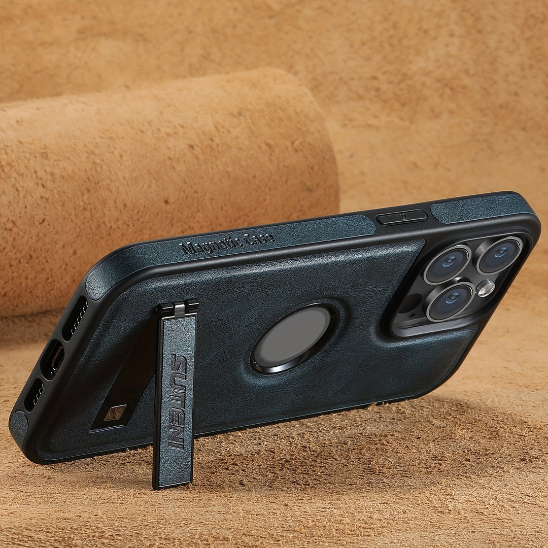 Magsafe Faux Leather iPhone Case — magsafe accessories