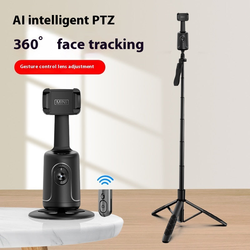 360° Smart AI Face Tracking Phone Gimbal with Gesture Control