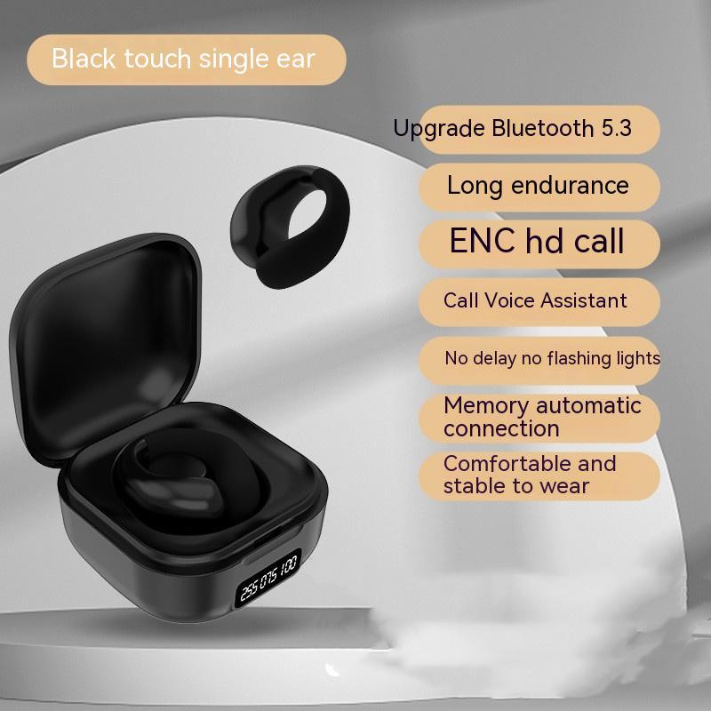 Wireless Ear Clip Earbuds with LED Display for Sale
