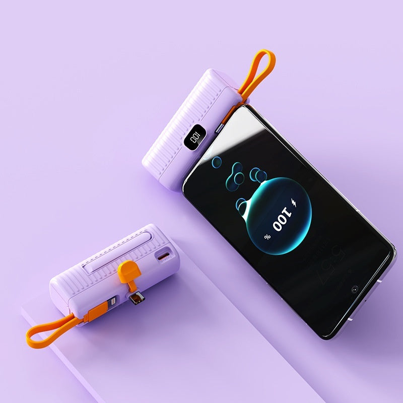 Emergency Phone Charger Lightning & USB-C - Mini Power Bank