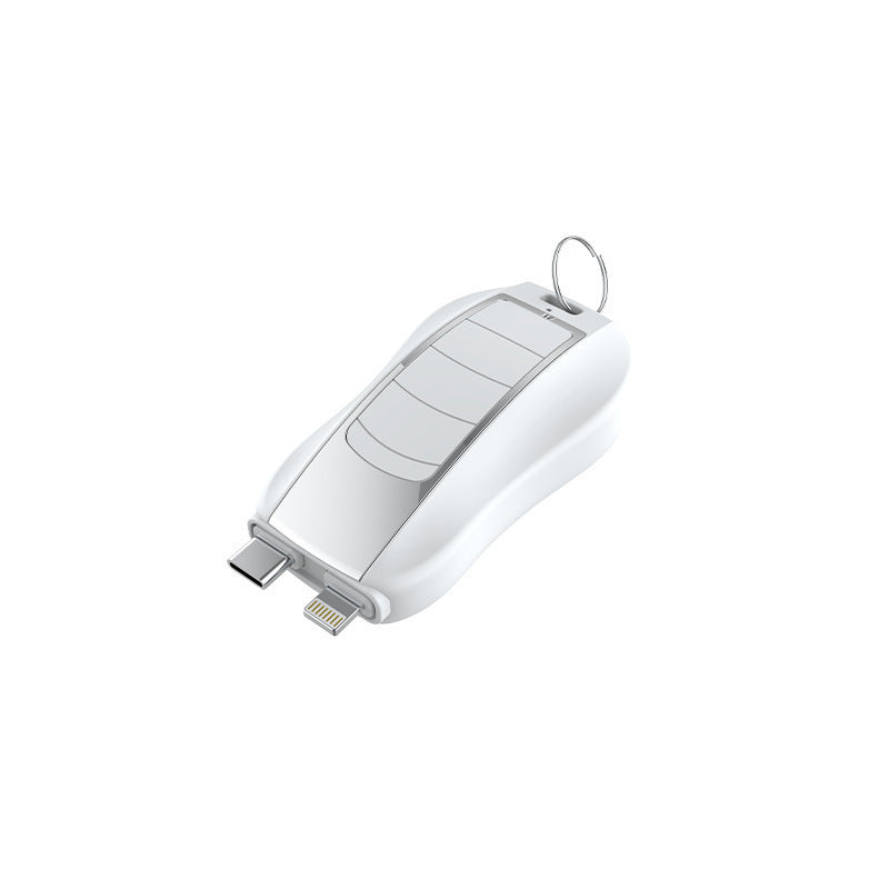 Keychain Power Bank 1500mAh - Compact Portable Charger by JEFF's Favorite Picks