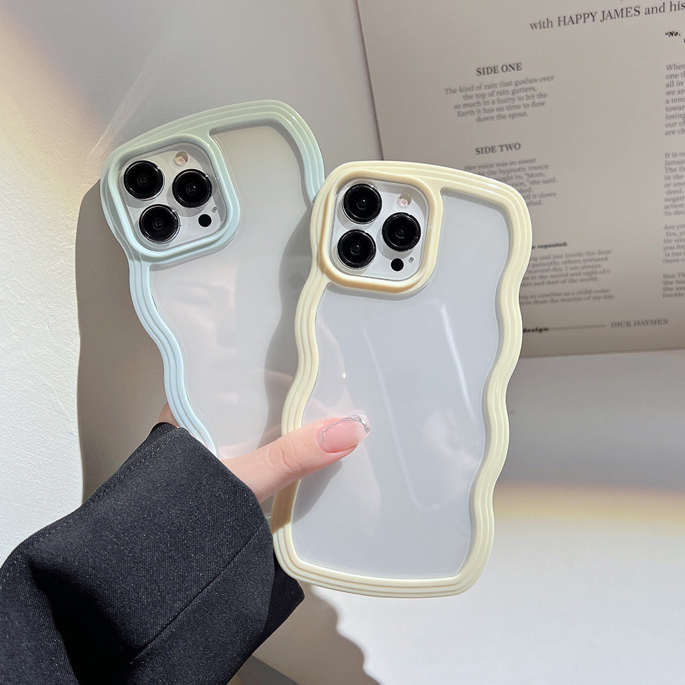 TPU Soft Wavy Edge Cases for iPhone 11, 12 and 13 - Stylish & Secure Protection