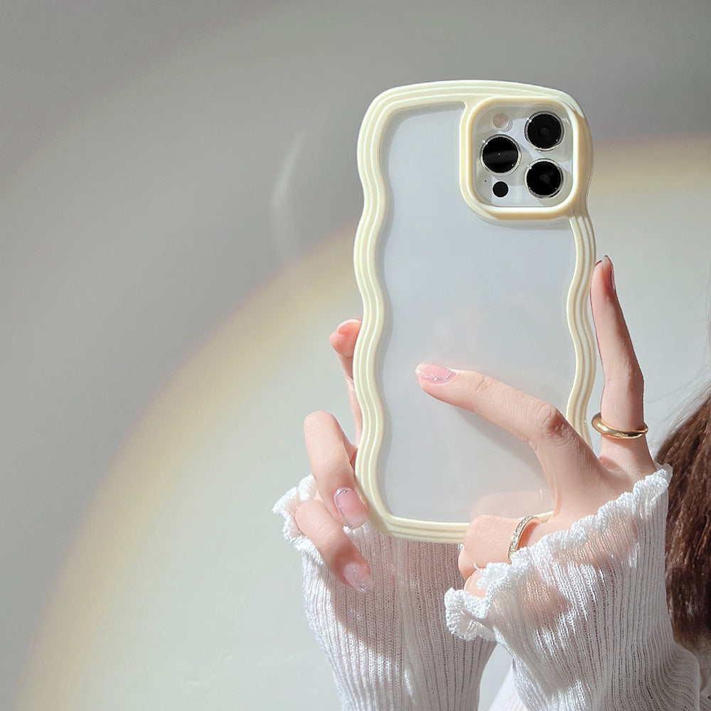 TPU Soft Wavy Edge Cases for iPhone 11, 12 and 13 - Stylish & Secure Protection