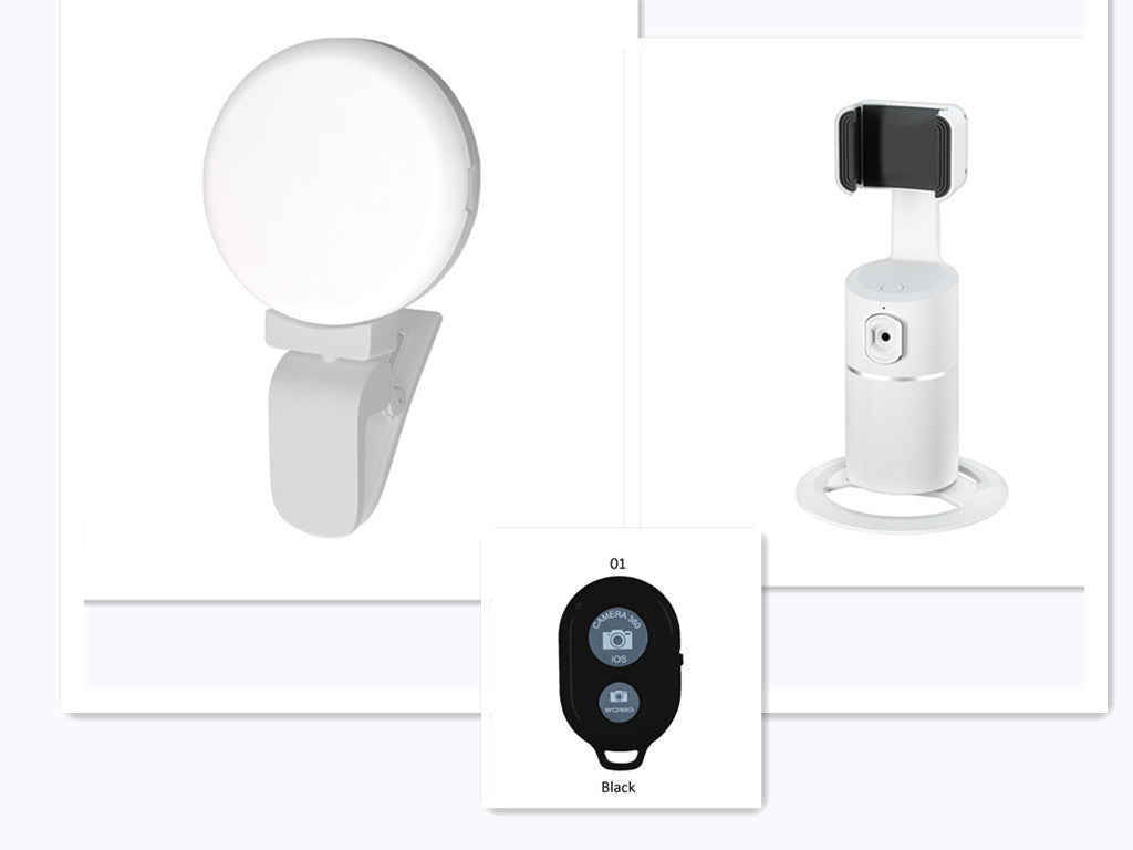 AI Face Tracking Phone Mount for Vloggers and Streamers