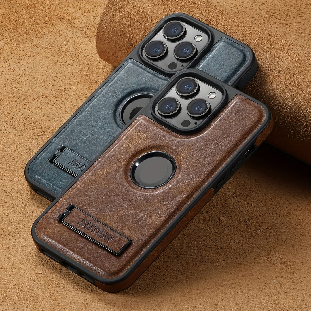 Magsafe Faux Leather iPhone Case — magsafe accessories