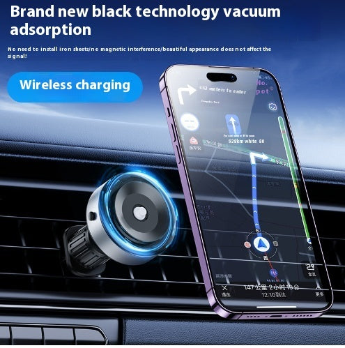 Best Double-Sided Magnetic Car Mount with Vacuum Suction Base