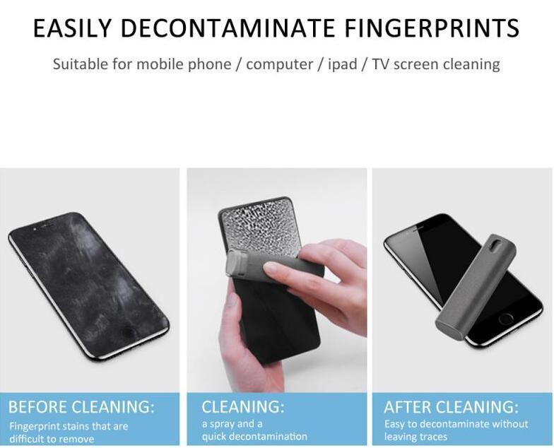 2-in-1 Screen Cleaner Kit — 2-in-1 compact screen cleaner