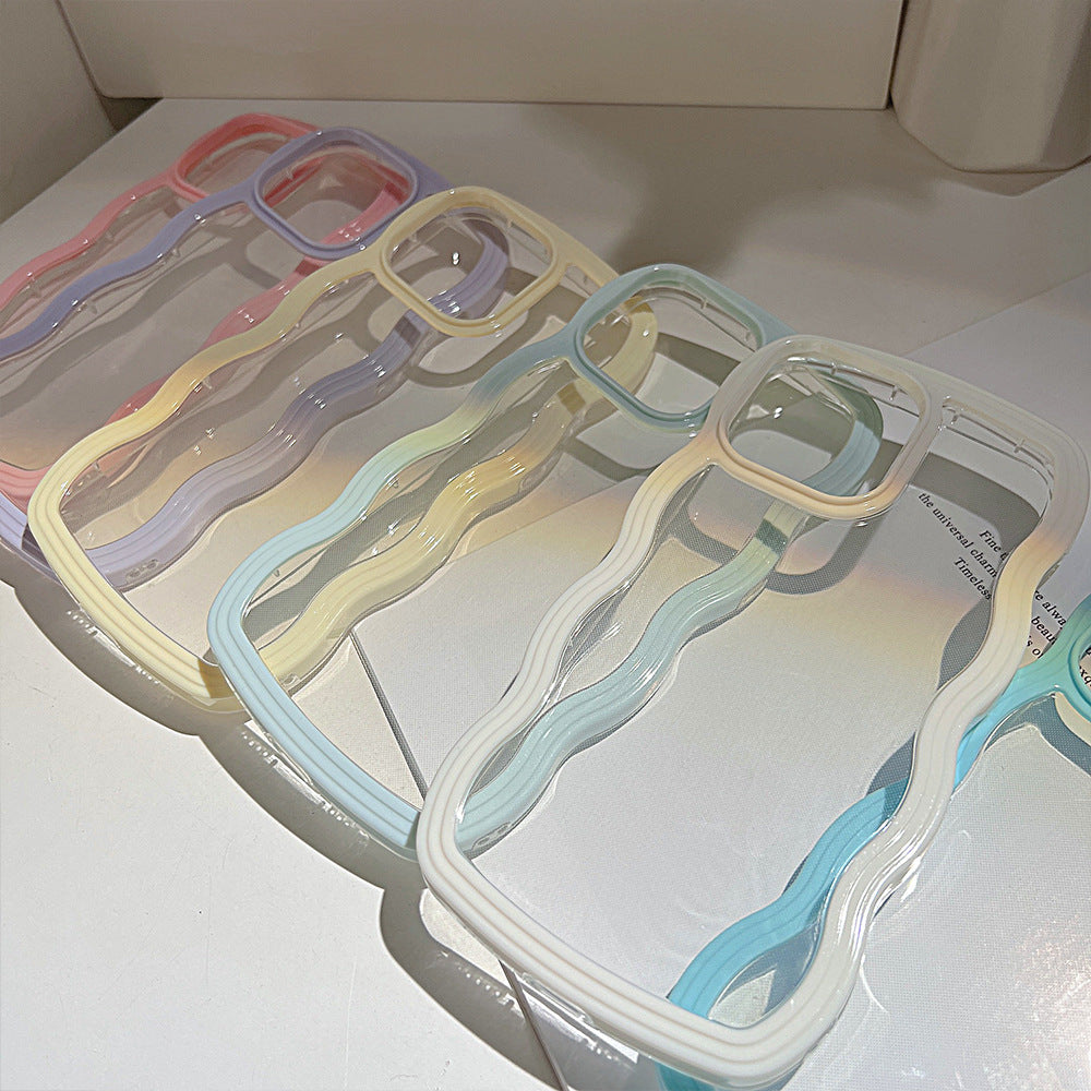 TPU Soft Wavy Edge Cases for iPhone 11, 12 and 13 - Stylish & Secure Protection