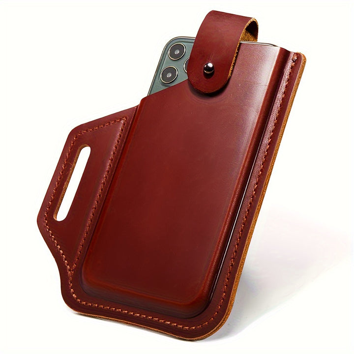 Best Genuine Leather Cell Phone Holster Belt — genuine leather phone holster belt
