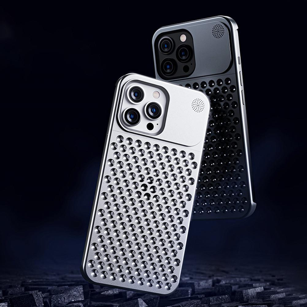 Aromatherapy Phone Case for iPhone - Marine Scent & Cooling — Anti fall dissipate case