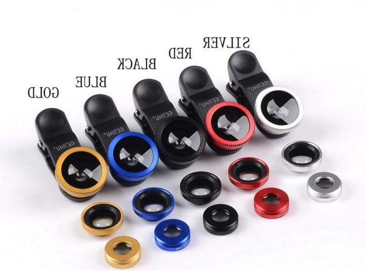 Best 3-in-1 Universal Smartphone Lens Kit — universal clip lens 3 in 1