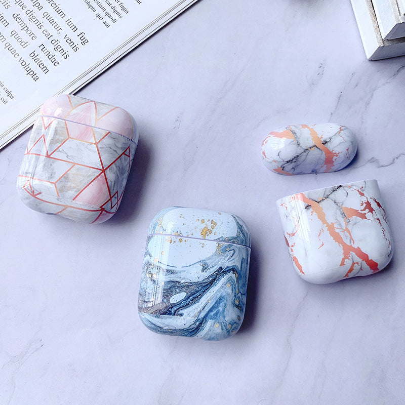 Buy White Marble AirPods Case for AirPods 1 & 2
