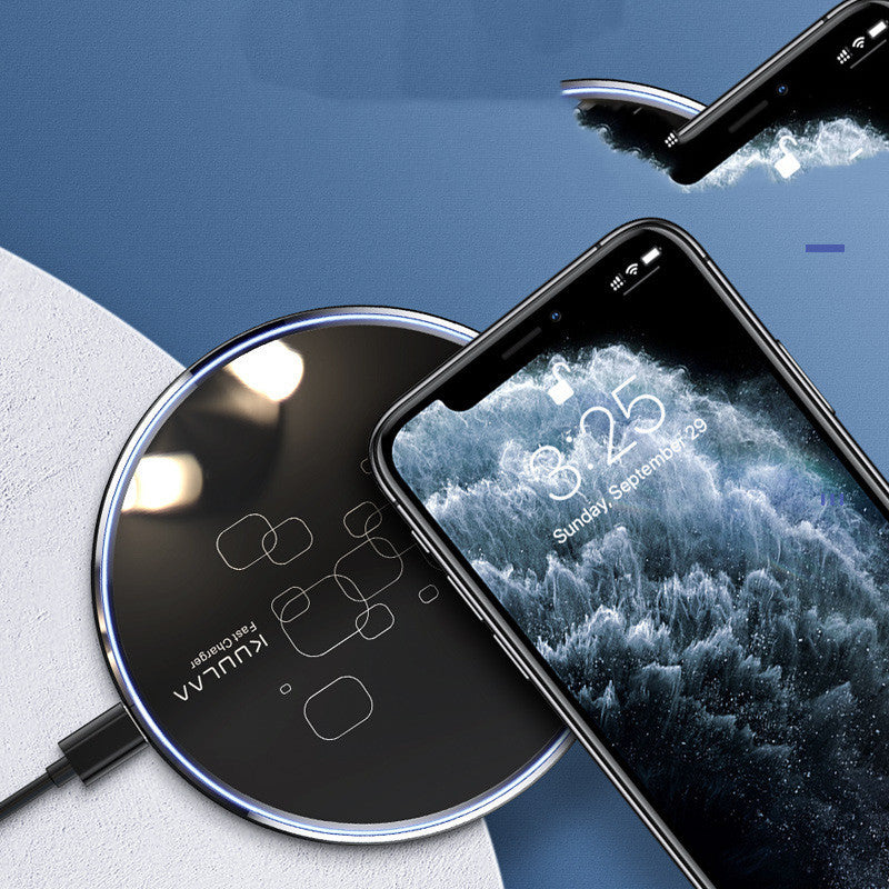 Best 15W Wireless Charging Pad for Phones & Earbuds - KUULAA USB-C Charger