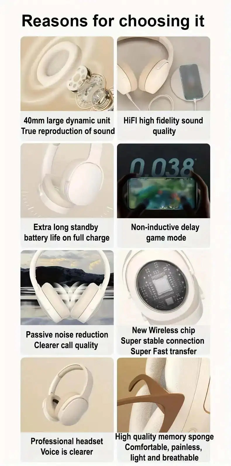 Aolon Noise Cancelling Wireless Headphones — Aolon noise cancelling headsets