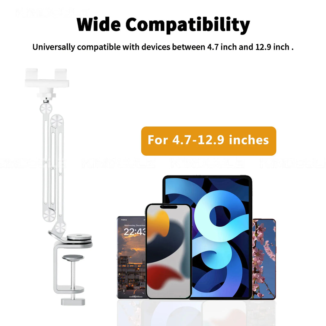 Artpowers Adjustable Tablet & Phone Stand Rotating Mount