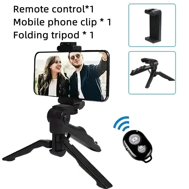 Smartphone Vlogging Kit Tripod Mic LED Light for TikTok