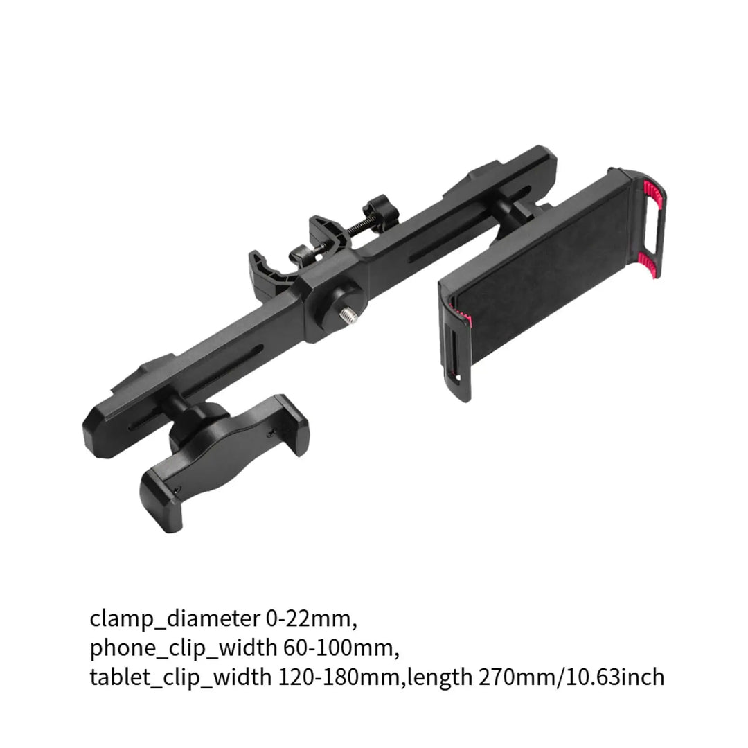 Universal Phone & Tablet Tripod Clip Holder Live Stream Mount