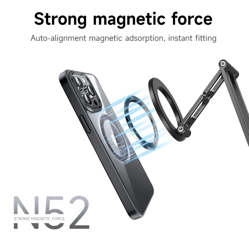 XILETU XJ-26 Magnetic Phone Tripod Arca-Swiss Foldable Vlog Desktop Mount