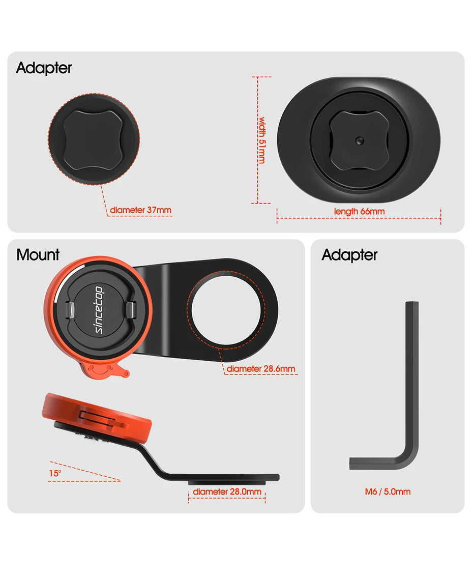 since-top-quick-mount-motorcycle-bike-phone-holder
