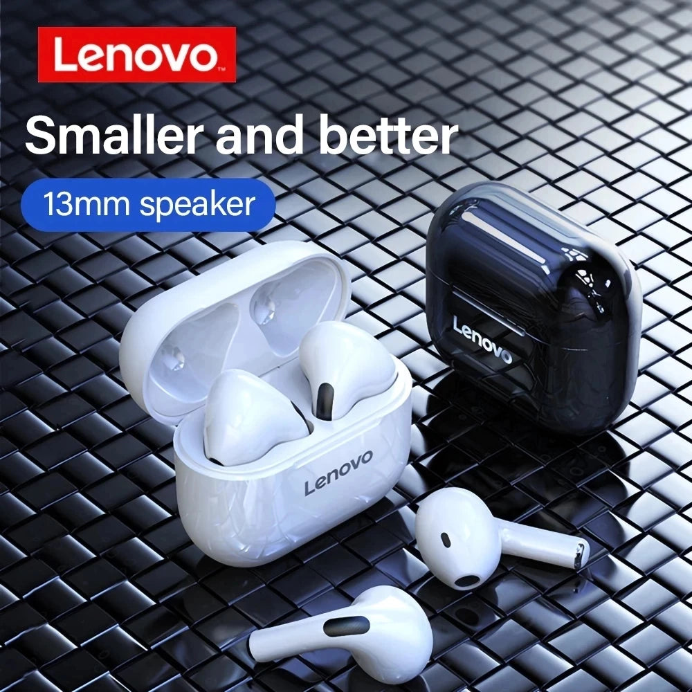 Lenovo LP40 True Wireless Earbuds with Waterproof Charging Case