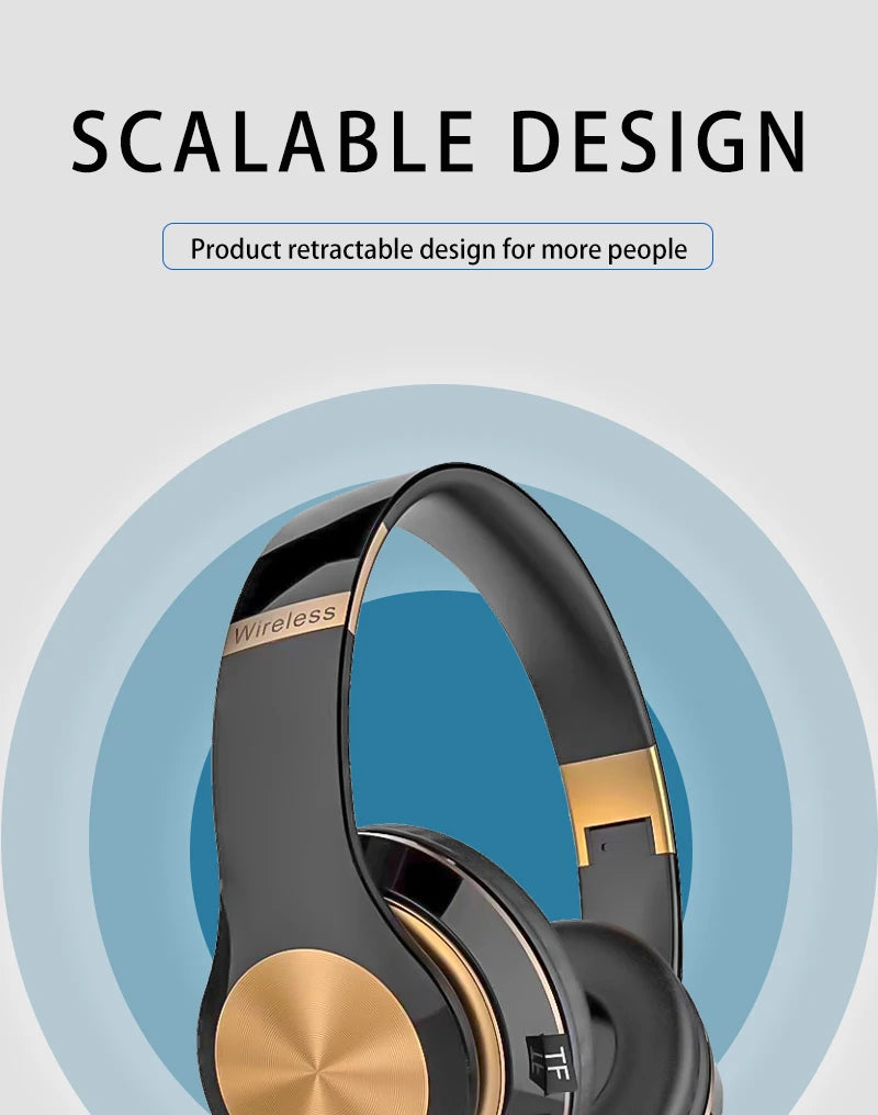 CHUYONG Bluetooth 5.0 ANC Headphones - aptX HD HiFi & Wireless + Wired Dual Mode