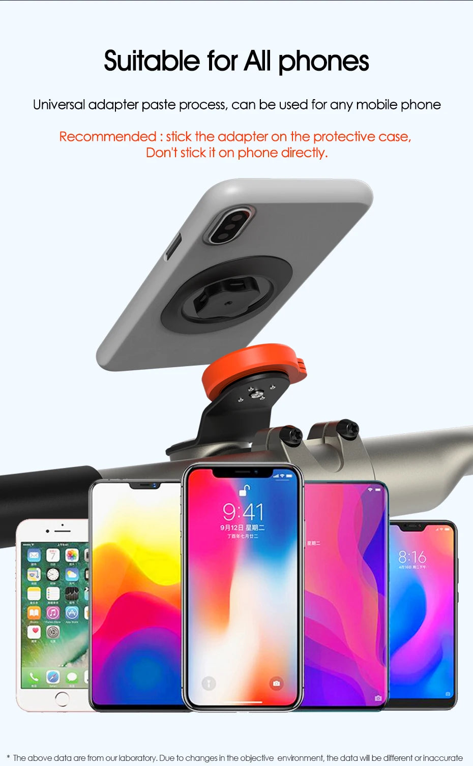 since-top-quick-mount-motorcycle-bike-phone-holder