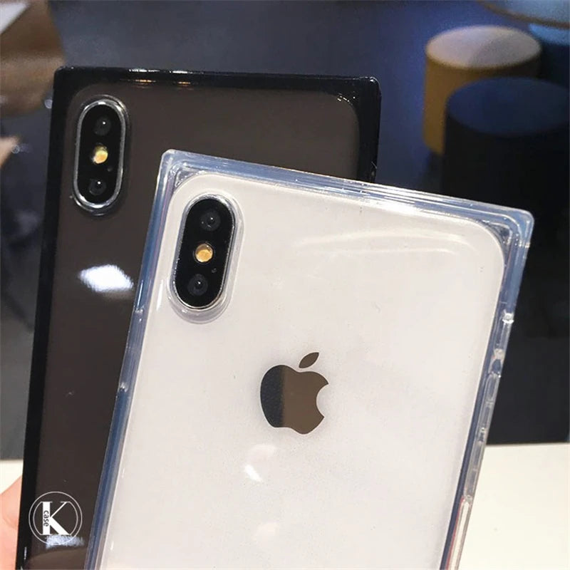 DUWUZ Slim TPU Clear iPhone Case