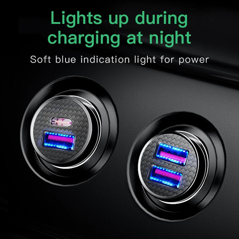 Baseus 30W USB-C Car Charger, Quick Charge 4.0 and PD