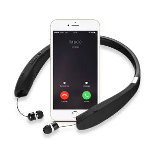 UYYNY HiFi Stereo Neckband Bluetooth Earphones for Music and Workouts