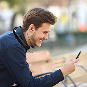 UYYNY HiFi Stereo Neckband Bluetooth Earphones for Music and Workouts