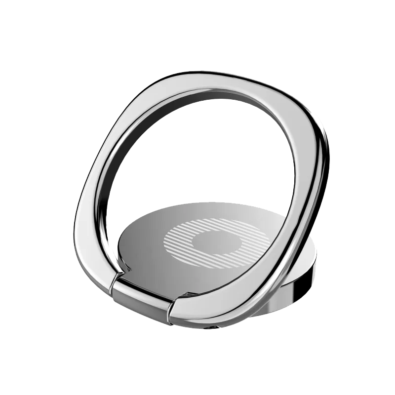 Kerokuru 360° Metal Finger Ring Phone Holder | Zinc Alloy Stand Mount | Universal Smartphone Grip