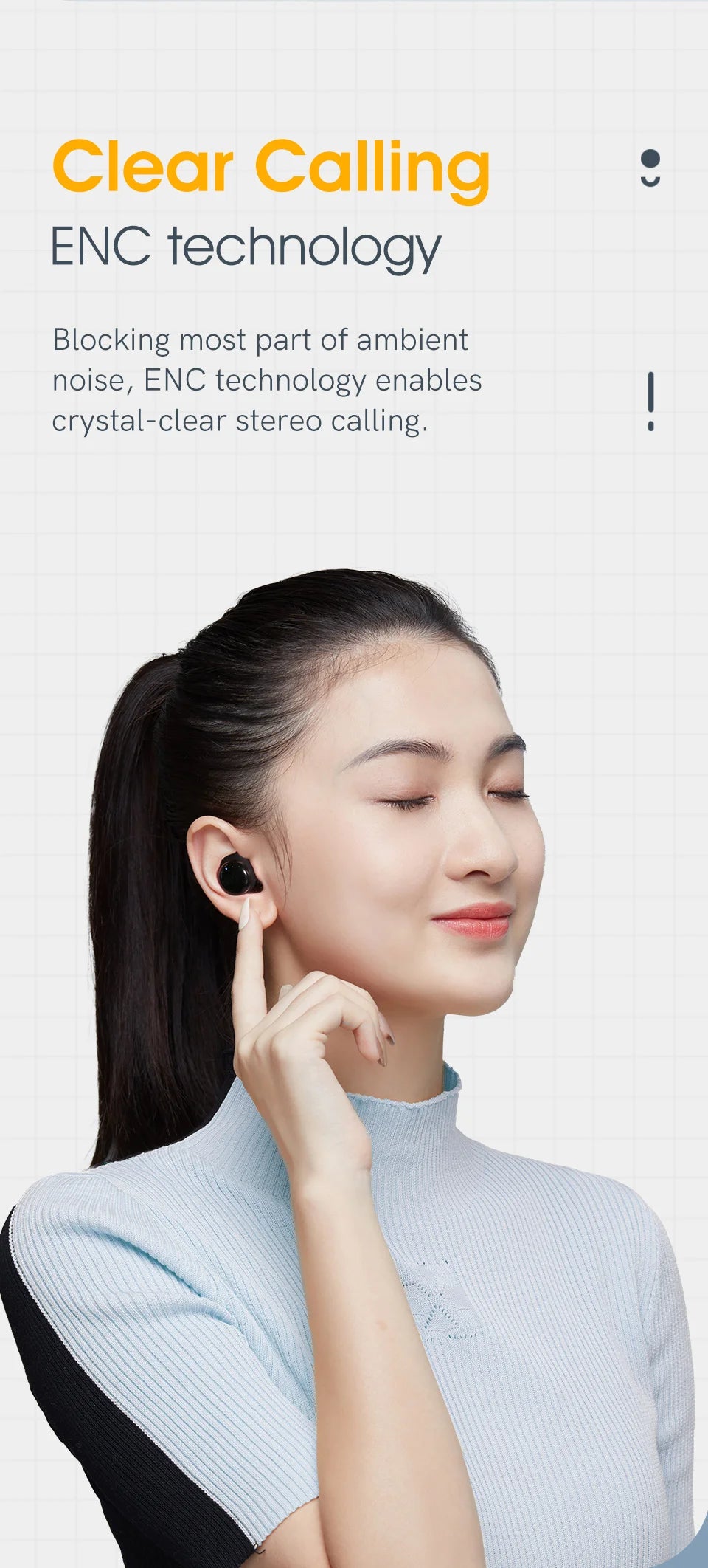 QCY T17 Bluetooth Earbuds 5.1 Wireless Audio with Long-Lasting 26H Charging Case
