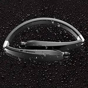 UYYNY HiFi Stereo Neckband Bluetooth Earphones for Music and Workouts