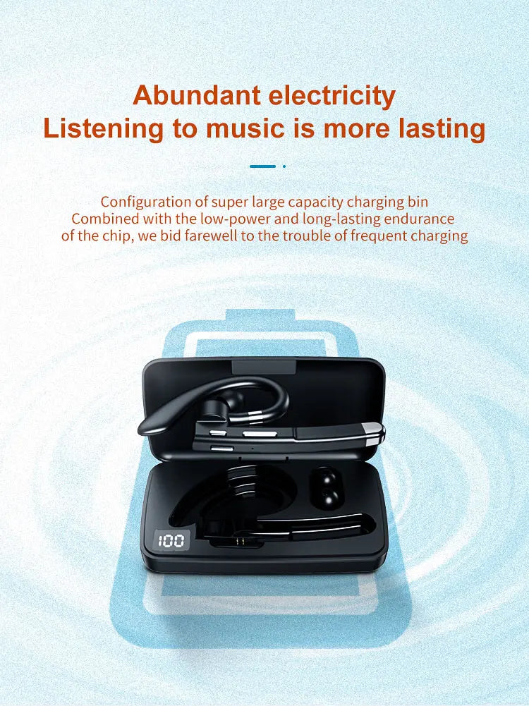 GDLYL Bluetooth Ear Hook Headset for Business