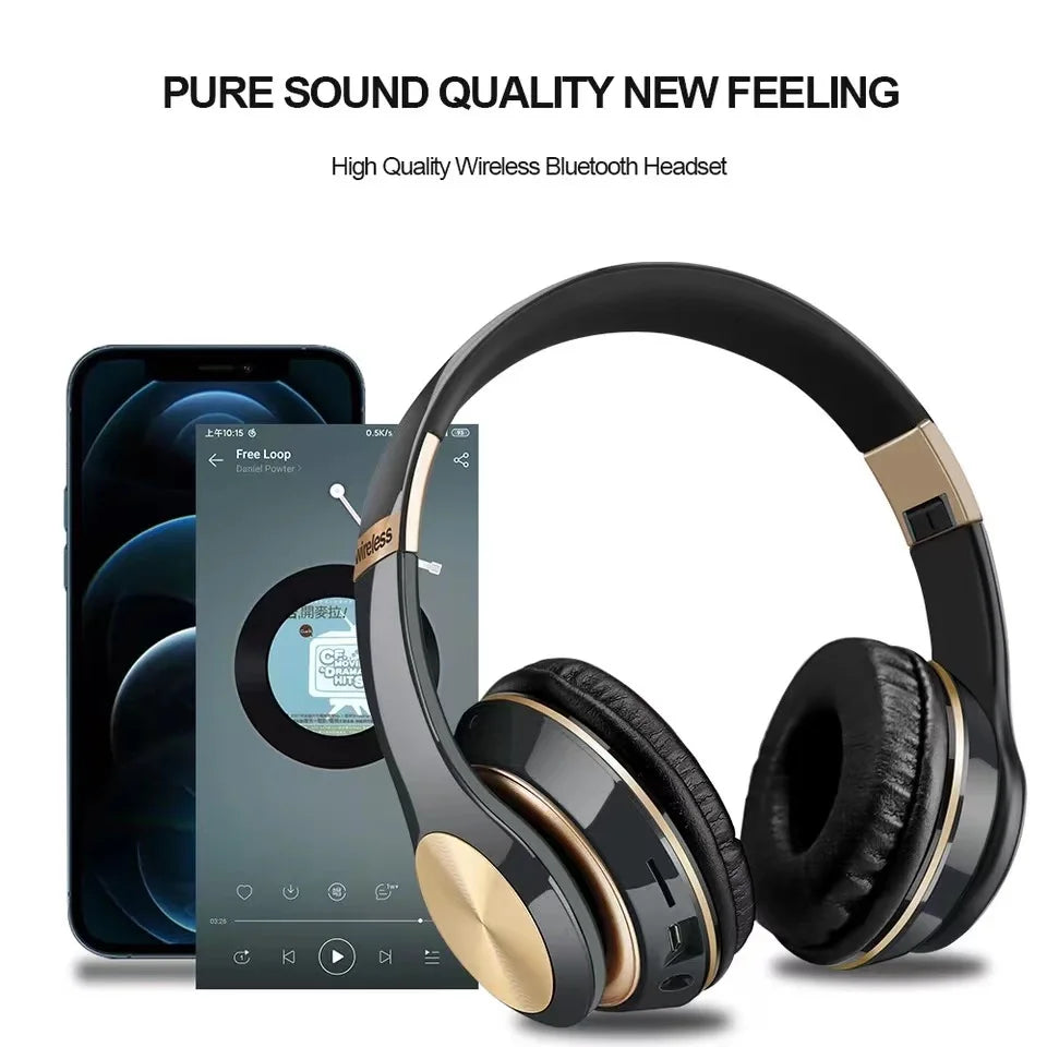 CHUYONG Bluetooth 5.0 ANC Headphones - aptX HD HiFi & Wireless + Wired Dual Mode