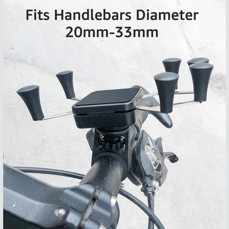 360 Degree Bike Phone Holder for Safe Navigation on the Go — 360 degree bike phone mount