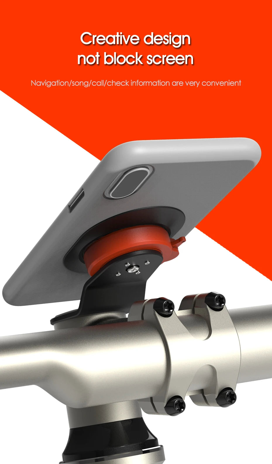 since-top-quick-mount-motorcycle-bike-phone-holder