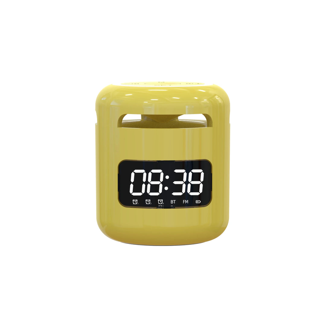 Lefon JM01 Portable Bluetooth Speaker & Alarm Clock Night Light FM Radio