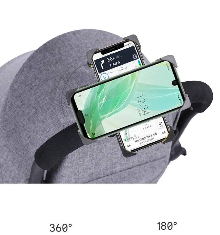 Best Universal 360° Phone Mount for Strollers & Bikes