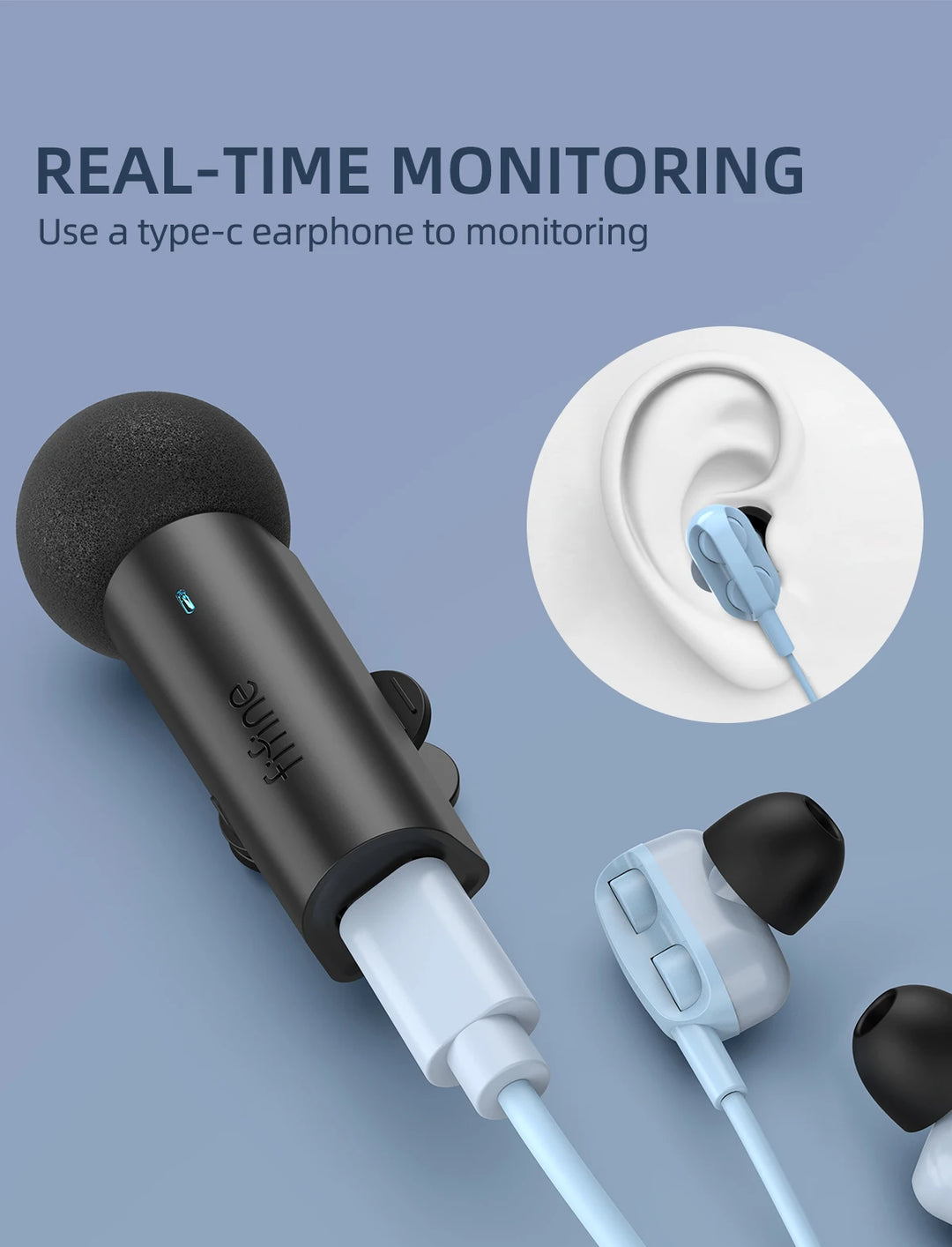 FIFINE M6 Wireless Lavalier Microphone Best for Audio
