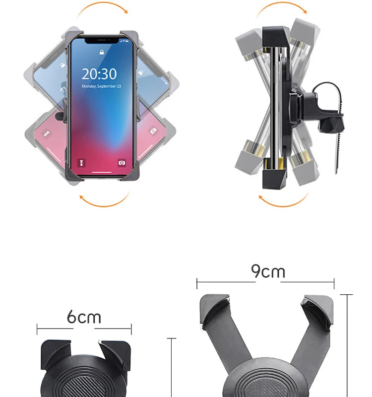Best Universal 360° Phone Mount for Strollers & Bikes